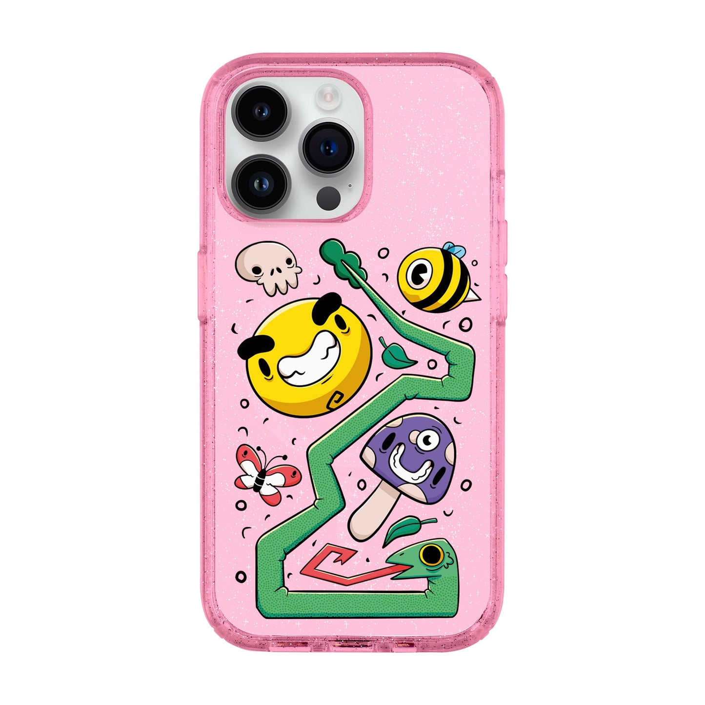 NADUR-iPhone 14 Pro Max Shiny Kılıf MagSafe Özellikli
