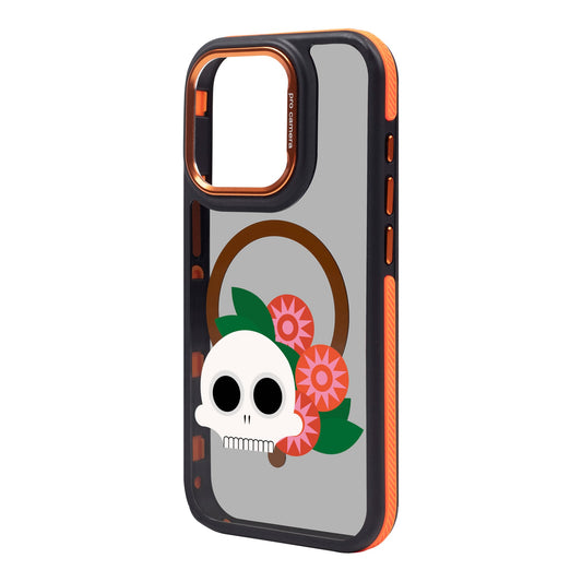 MEMENTO BLOOM-iPhone 15 Pro Max Dark Kılıf MagSafe Özellikli