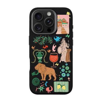 IODES SOUL TRAVELLER-iPhone 16 Pro Leather Premium Kılıf MagSafe Özellikli