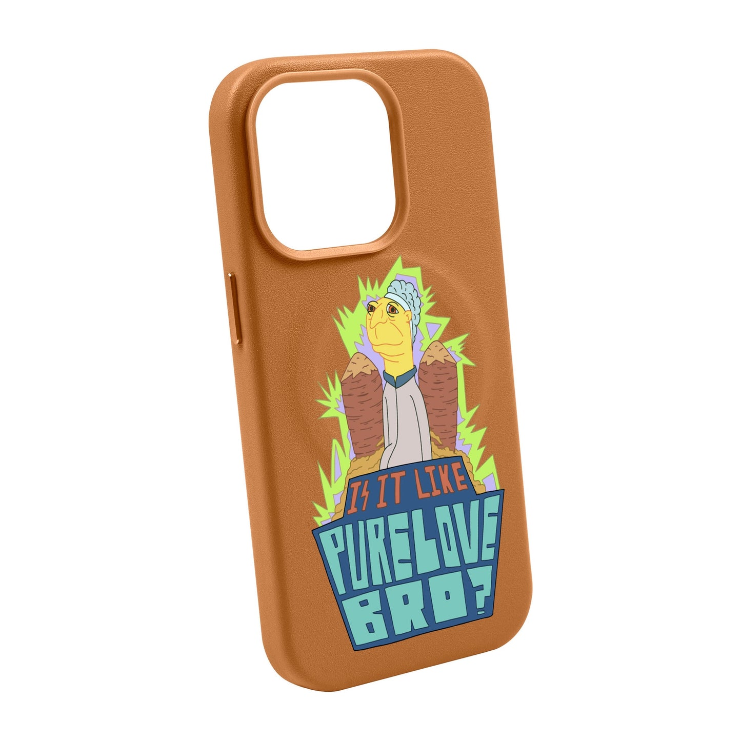 PURE LOVE-Leather Kılıf MagSafe Özellikli - iPhone 13