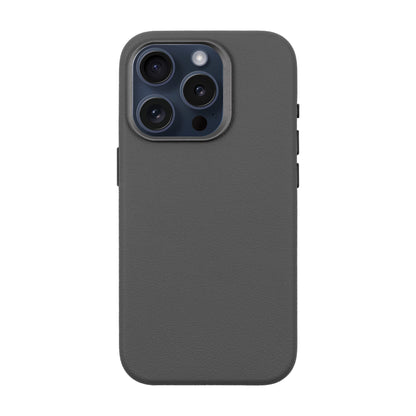 NEW-iPhone 15 Pro Leather Premium Kılıf MagSafe Özellikli