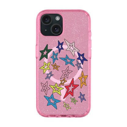 STAR-iPhone 14 Plus Shiny Kılıf MagSafe Özellikli