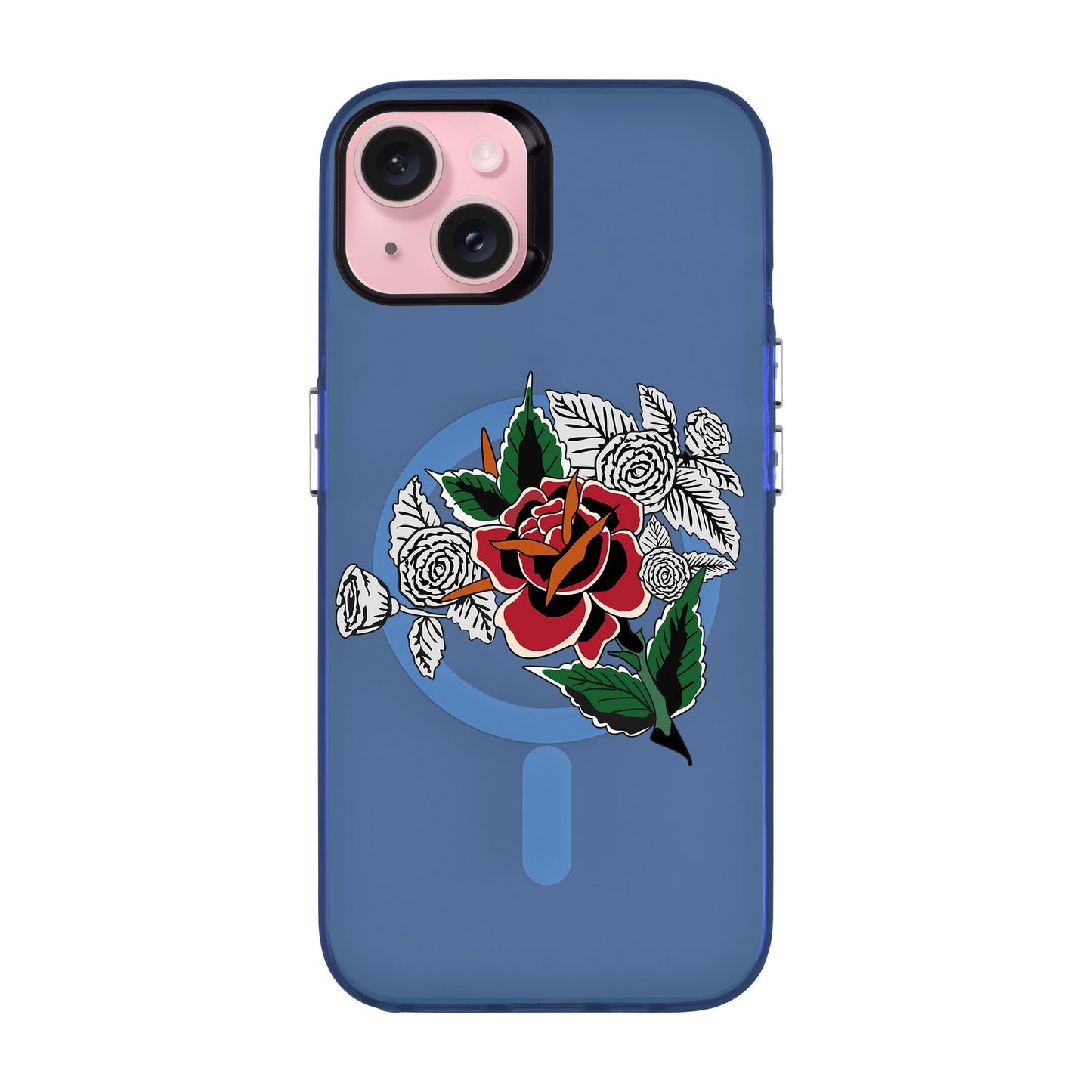 DRY ROSE-iPhone 15 Plus Hold Kılıf MagSafe Özellikli