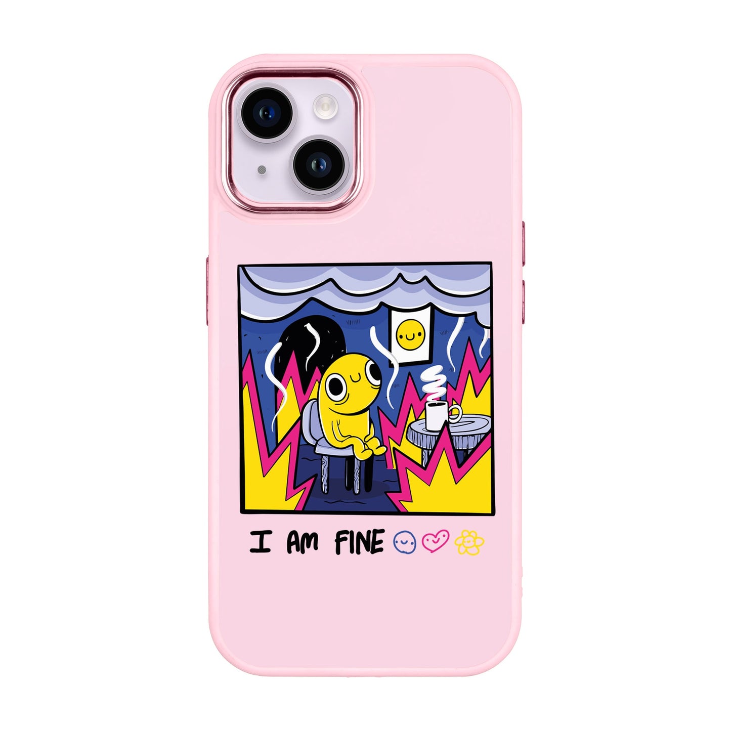 I AM FINE-iPhone 14 Plus Proof Kılıf
