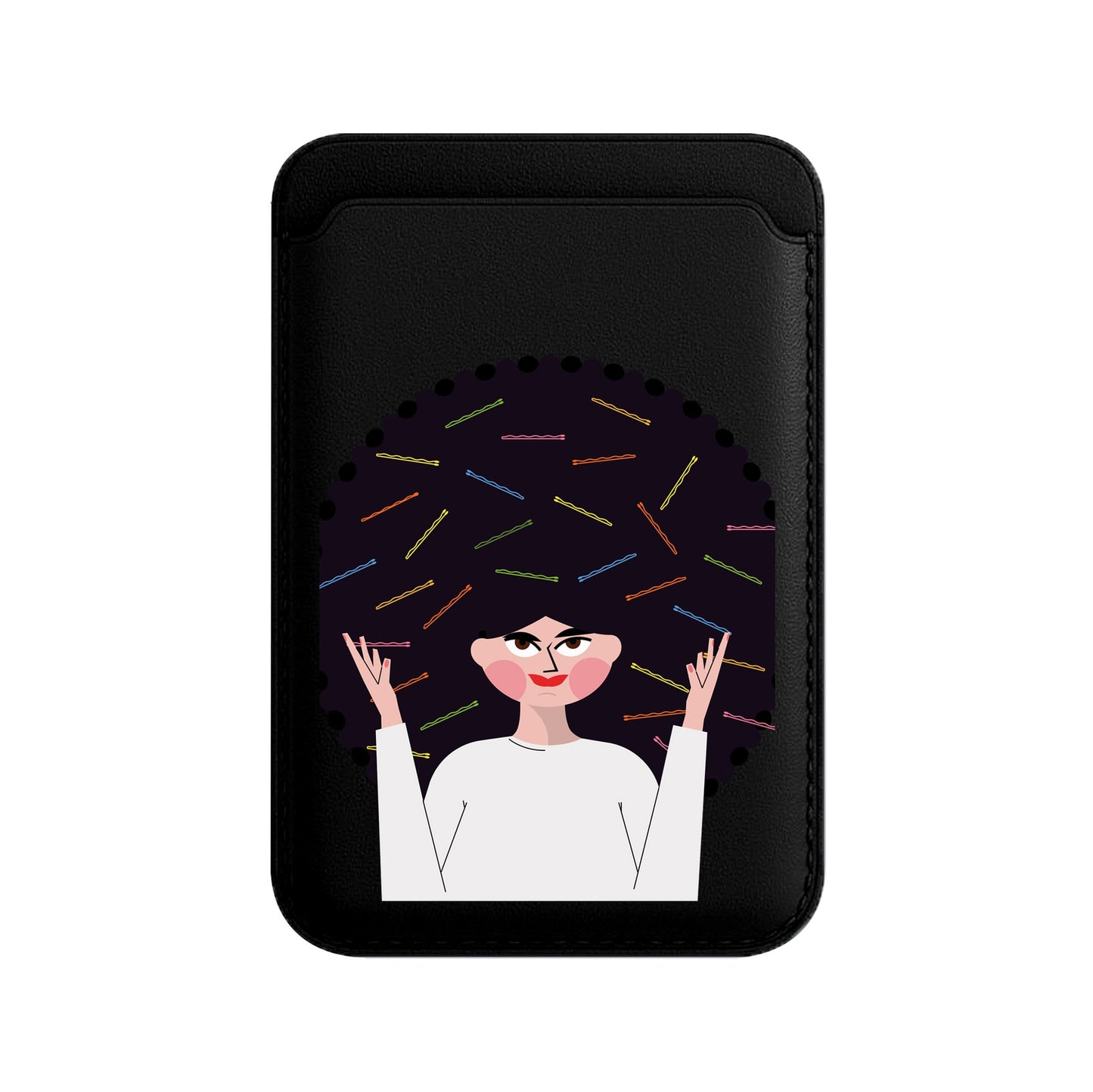TANGLES OF HAPPINESS-Leather Kartlık