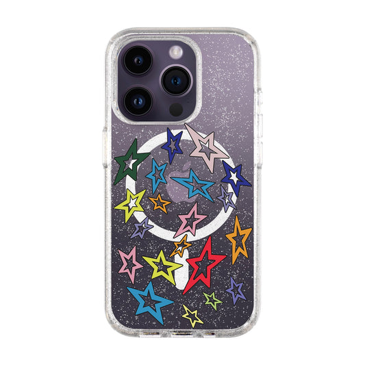 STAR-iPhone 14 Pro Shiny Kılıf MagSafe Özellikli