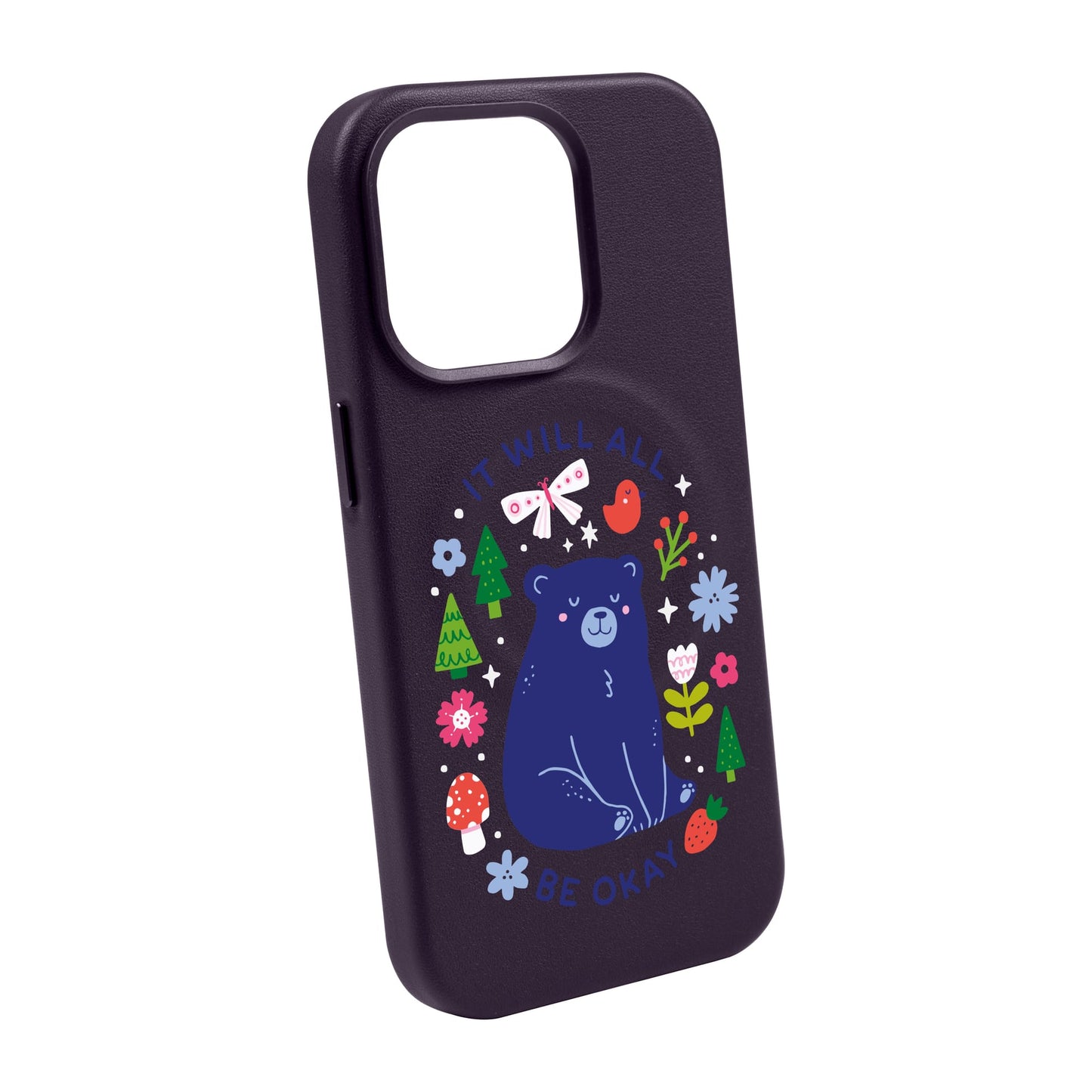 BE OKEY-iPhone 14 Pro Max Leather Kılıf MagSafe Özellikli
