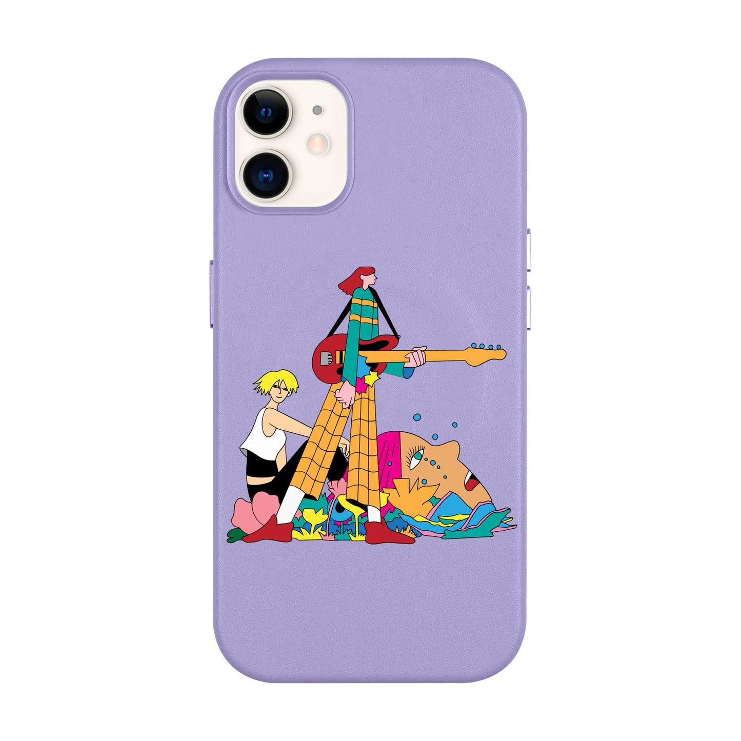 HER BAND-Leather Kılıf MagSafe Özellikli - iPhone 11