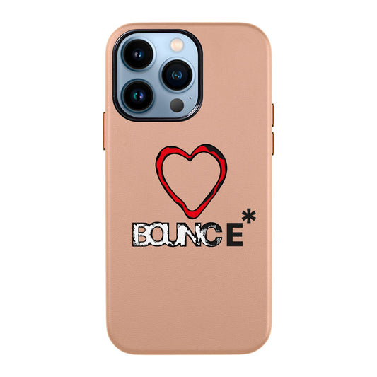 BOUNCE-iPhone 13 Pro Max Leather Kılıf