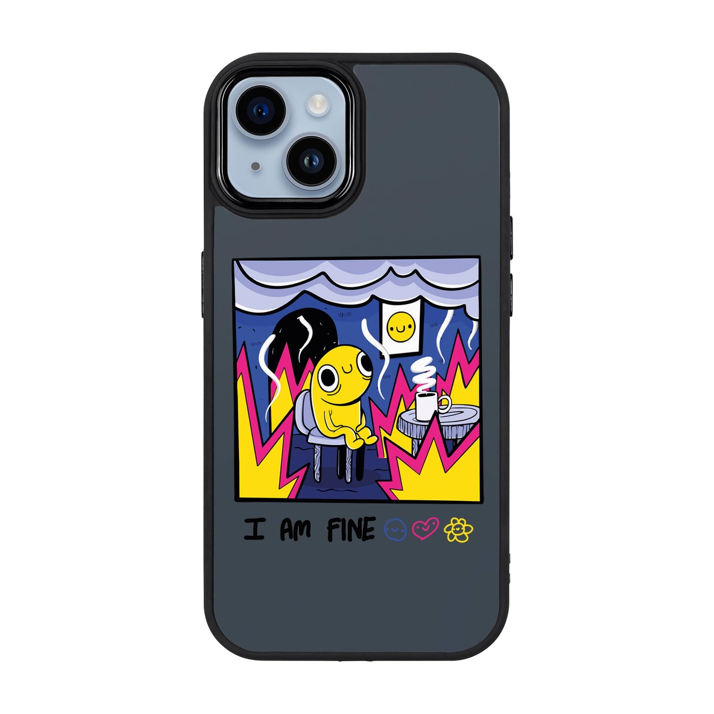 I AM FINE-iPhone 14 Plus Proof Kılıf