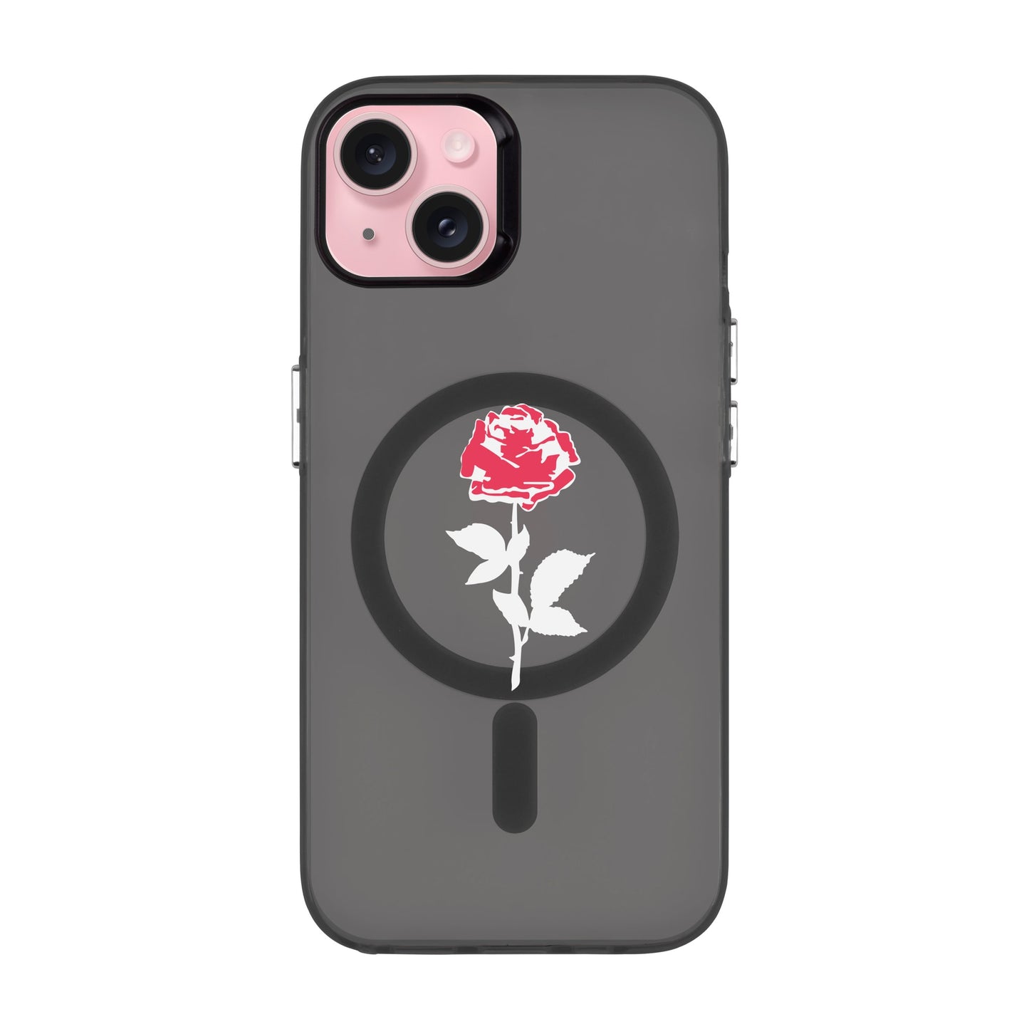 NATUREL ROSE-iPhone 15 Plus Hold Kılıf MagSafe Özellikli