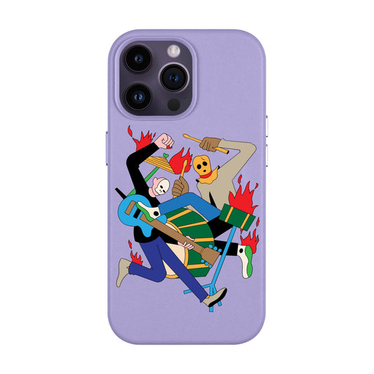 MONSTER MASH-iPhone 14 Pro Max Leather Kılıf MagSafe Özellikli