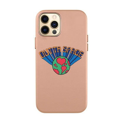 SPACE-iPhone XR Leather Kılıf