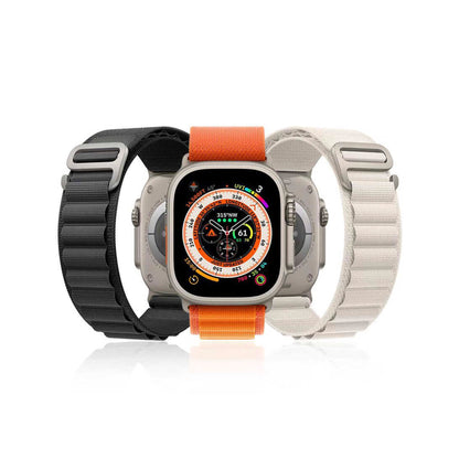 Apple Watch Alpine Kordon-Siyah Mavi
