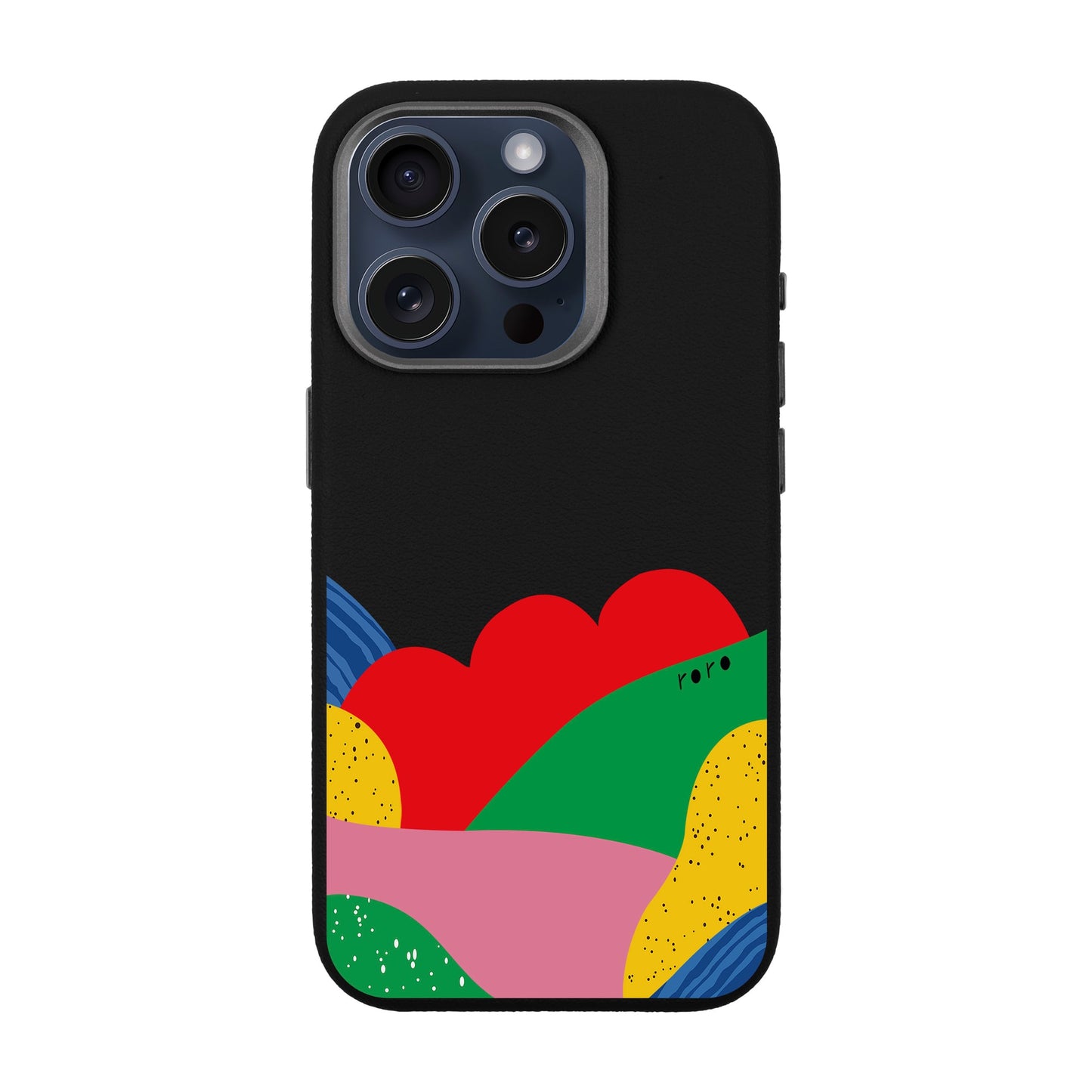 FLAG-iPhone 15 Pro Leather Premium Kılıf MagSafe Özellikli