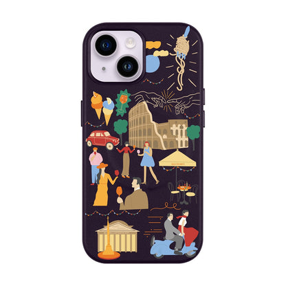 ROMA-Leather Kılıf MagSafe Özellikli - iPhone 13