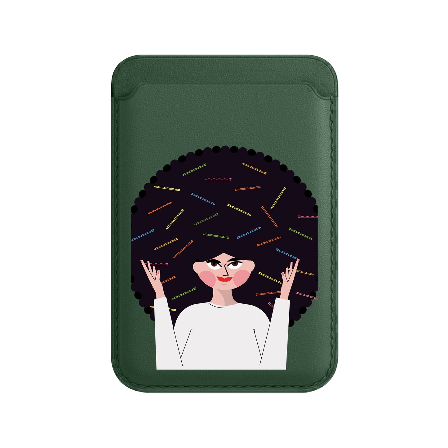 TANGLES OF HAPPINESS-Leather Kartlık