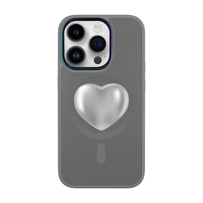 SILVER HEART-Vigor Kılıf MagSafe Özellikli - iPhone 14 Pro