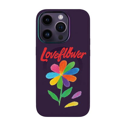 LOVE FLOWER-iPhone 14 Pro Vigor Kılıf MagSafe Özellikli