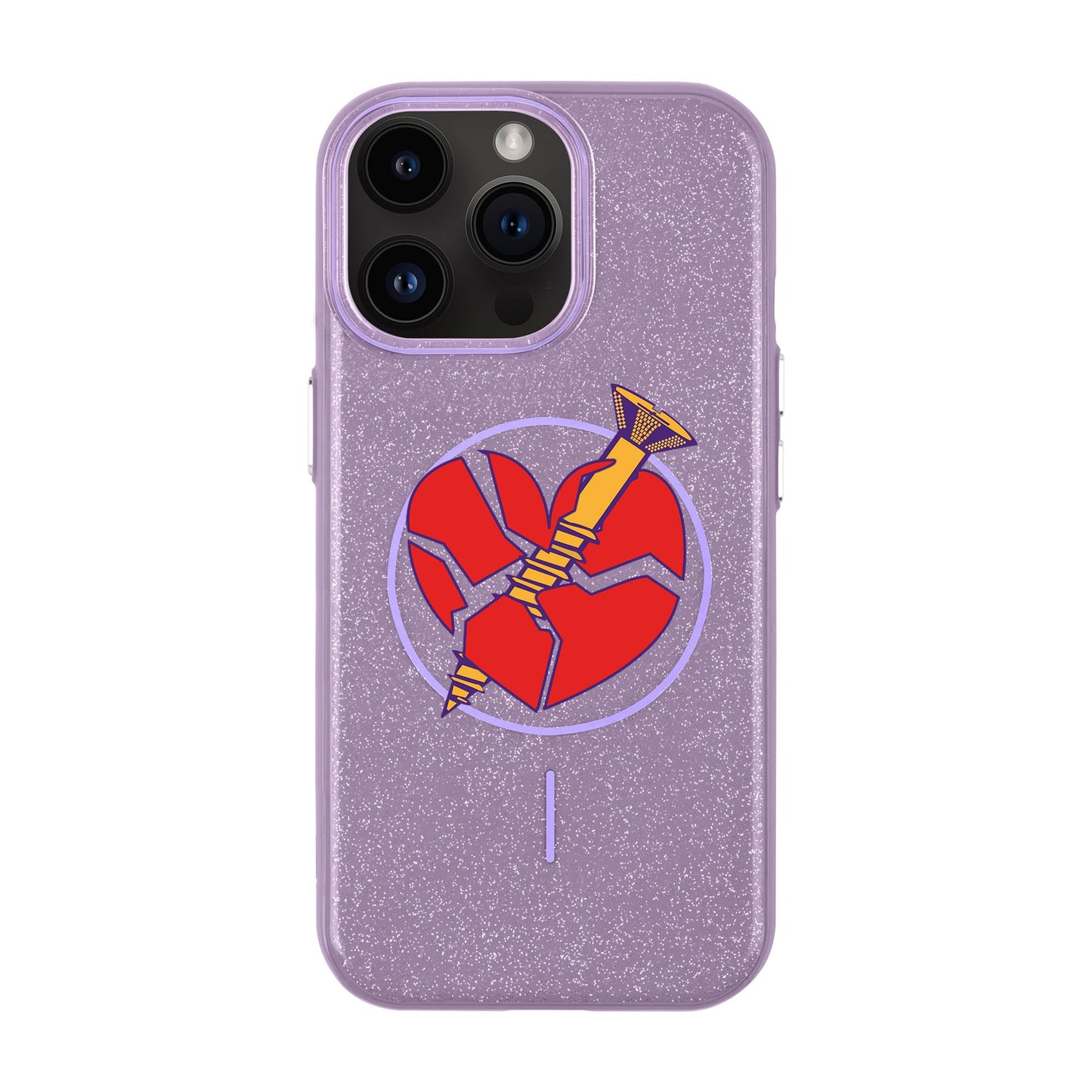 BROKEN HEART-iPhone 14 Pro Max Radiant Kılıf MagSafe Özellikli