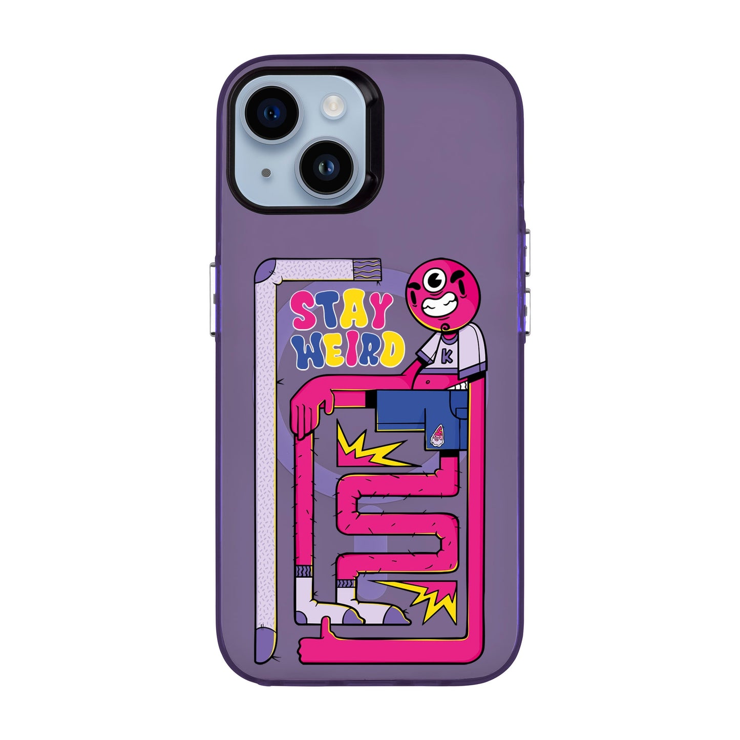 OG TOOTHY-iPhone 14 Hold Kılıf MagSafe Özellikli