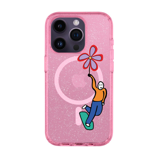 SKATEBOARDER-iPhone 14 Pro Shiny Kılıf MagSafe Özellikli