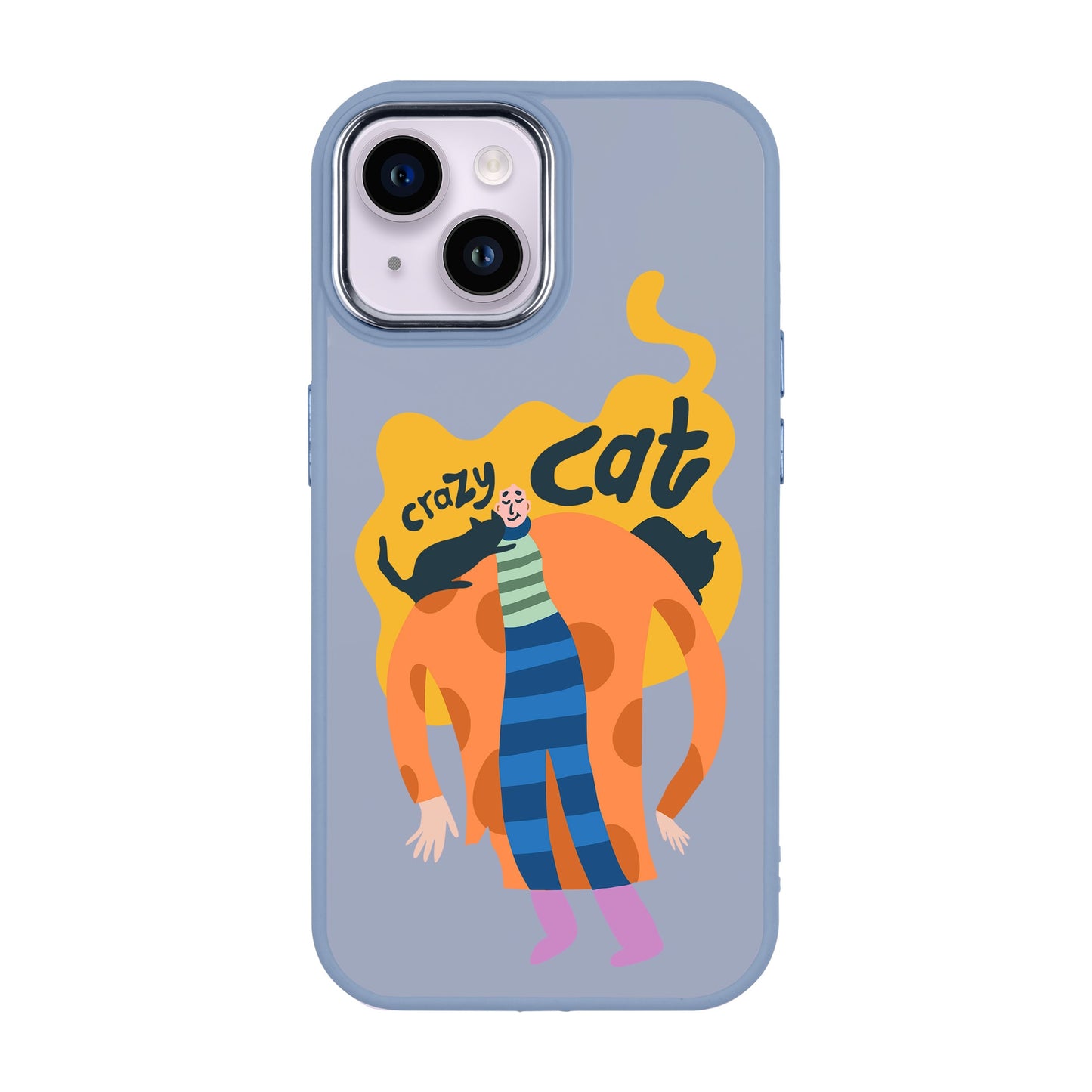 CRAZY CAT-iPhone 14 Plus Proof Kılıf