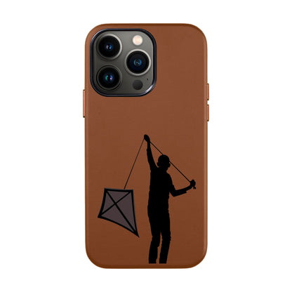 KITE-iPhone 13 Pro Max Leather Kılıf