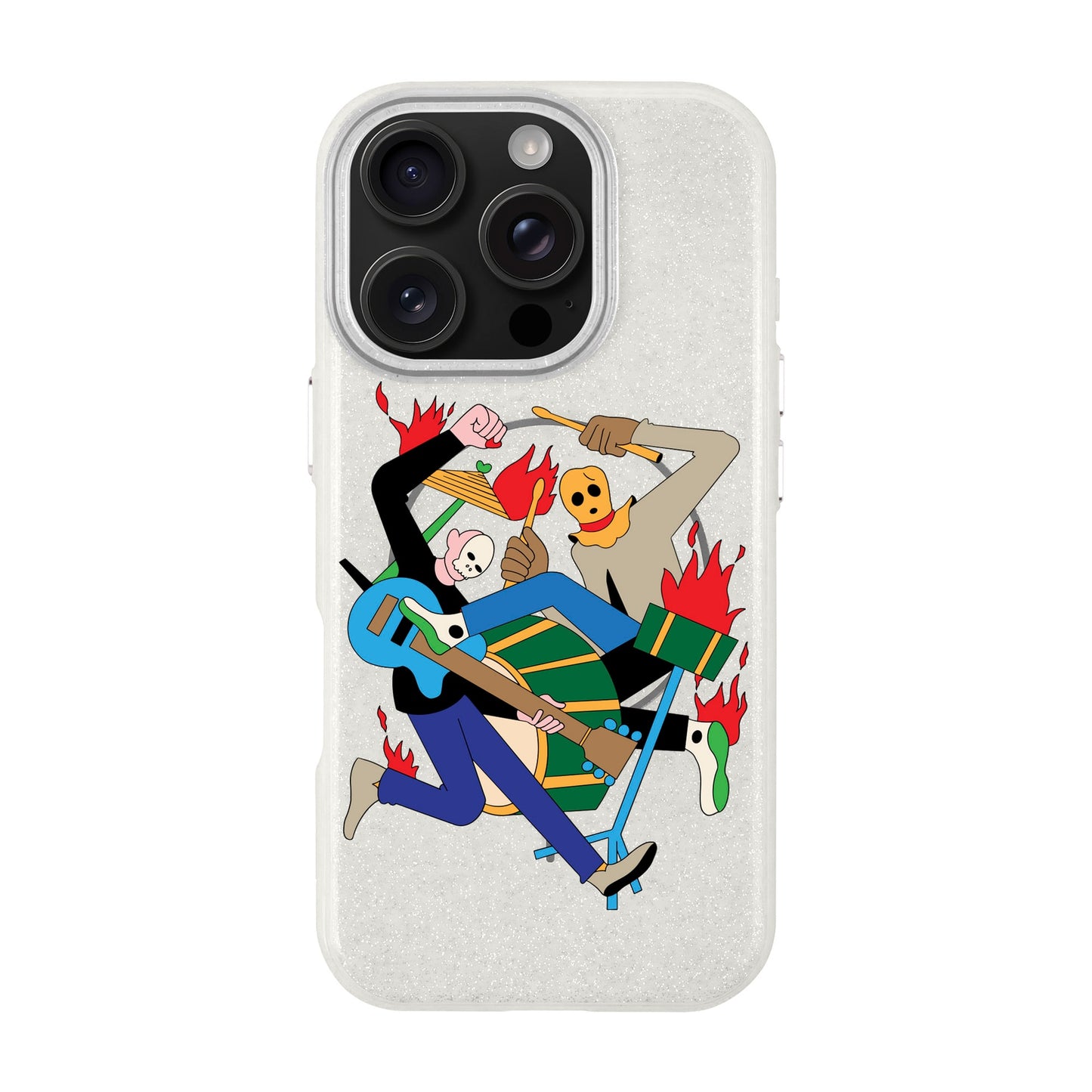 MONSTER MASH-iPhone 16 Pro Radiant Kılıf MagSafe Özellikli