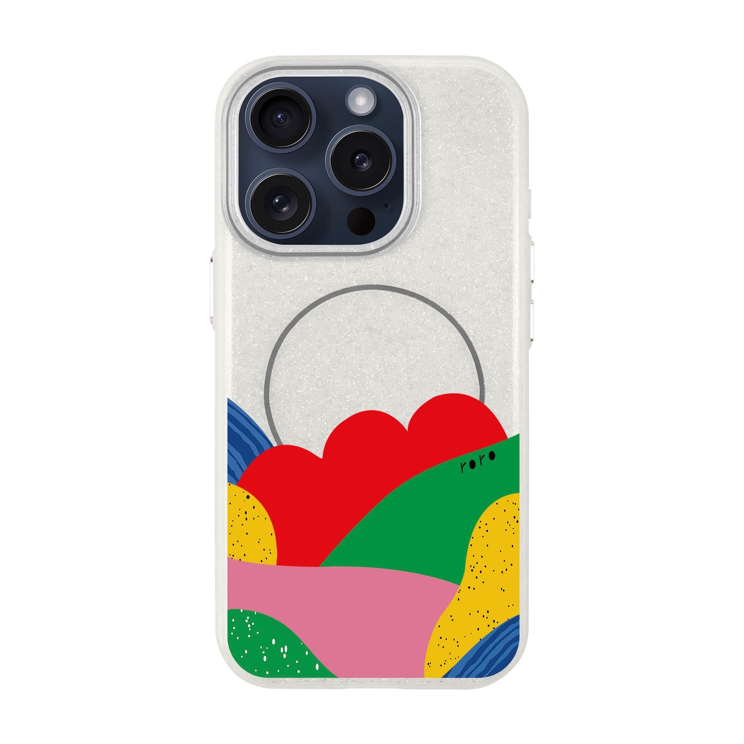 FLAG-iPhone 15 Pro Radiant Kılıf MagSafe Özellikli