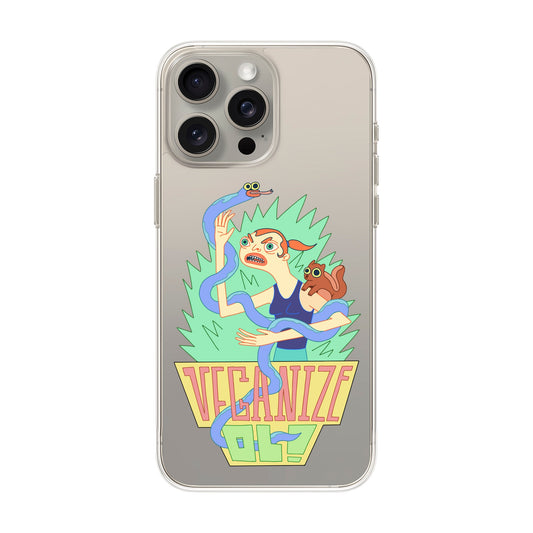VEGANİZE-iPhone 15 Pro Max Solid Kılıf