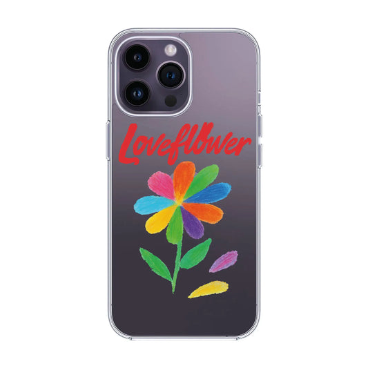 LOVE FLOWER-iPhone 14 Pro Max Solid Kılıf