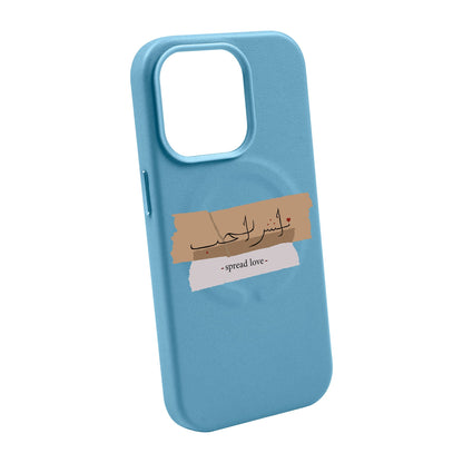 SPREAD LOVE-iPhone 14 Pro Max Leather Kılıf MagSafe Özellikli