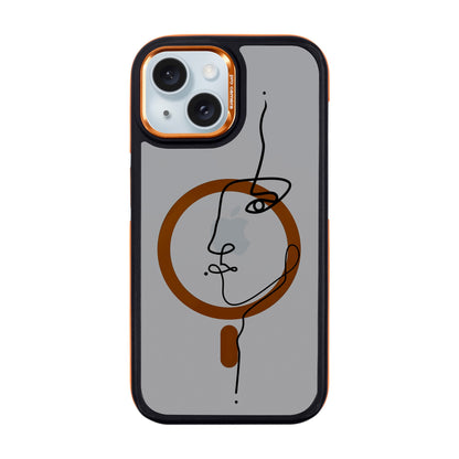 FACE-Dark Kılıf MagSafe Özellikli - iPhone 15
