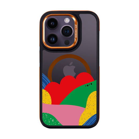 FLAG-iPhone 14 Pro Dark Kılıf MagSafe Özellikli