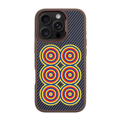 LOLLIPOPS-iPhone 16 Pro Plaid Kılıf MagSafe Özellikli