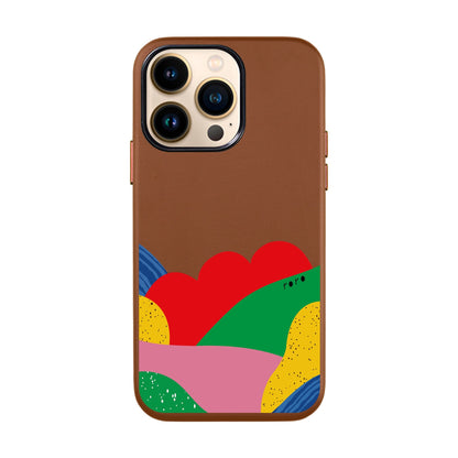 FLAG-iPhone 13 Pro Leather Kılıf