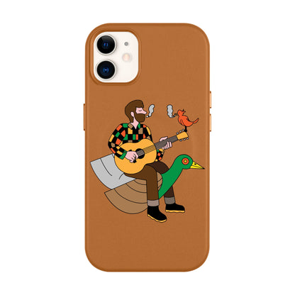 BIRDS OF A FEATHER-Leather Kılıf MagSafe Özellikli - iPhone 11