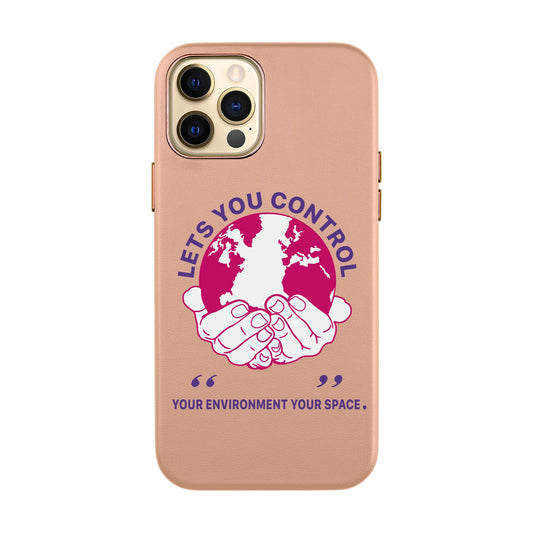 WORLD-iPhone 12 Mini Leather Kılıf
