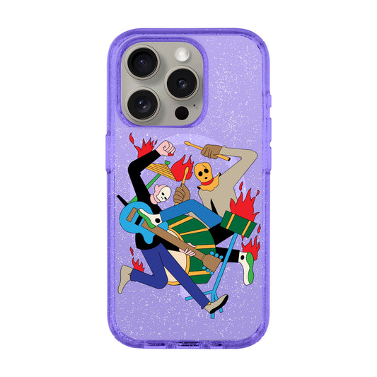 MONSTER MASH-iPhone 15 Pro Shiny Kılıf MagSafe Özellikli
