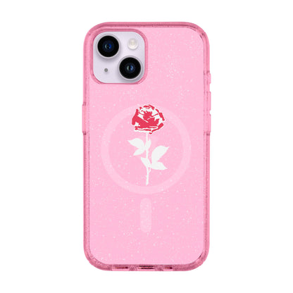 NATUREL ROSE-iPhone 14 Shiny Kılıf MagSafe Özellikli