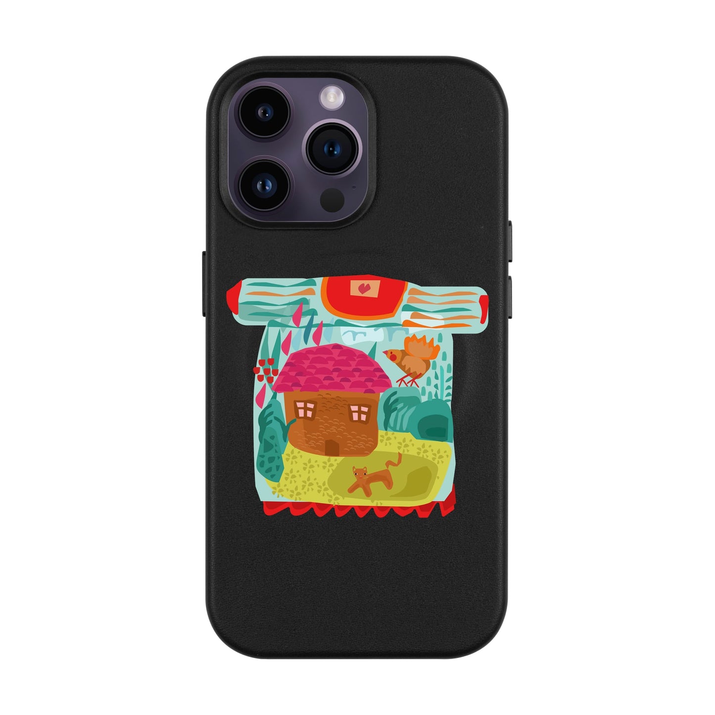 SİHİRLİ KAZAK-iPhone 14 Pro Max Leather Kılıf MagSafe Özellikli