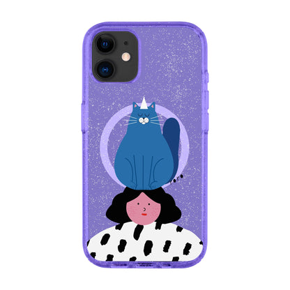 NAUGHTY CAT-iPhone 11 Shiny Kılıf MagSafe Özellikli
