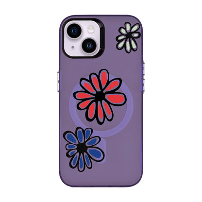 FLORIST-iPhone 14 Hold Kılıf MagSafe Özellikli
