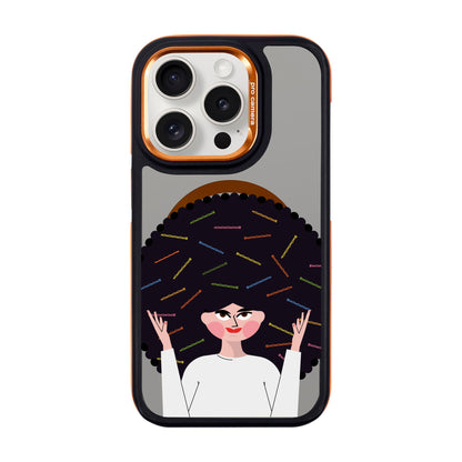 TANGLES OF HAPPINESS-Dark Kılıf MagSafe Özellikli - iPhone 15 Pro