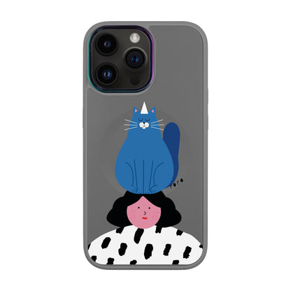 NAUGHTY CAT-iPhone 13 Pro Max Vigor Kılıf MagSafe Özellikli