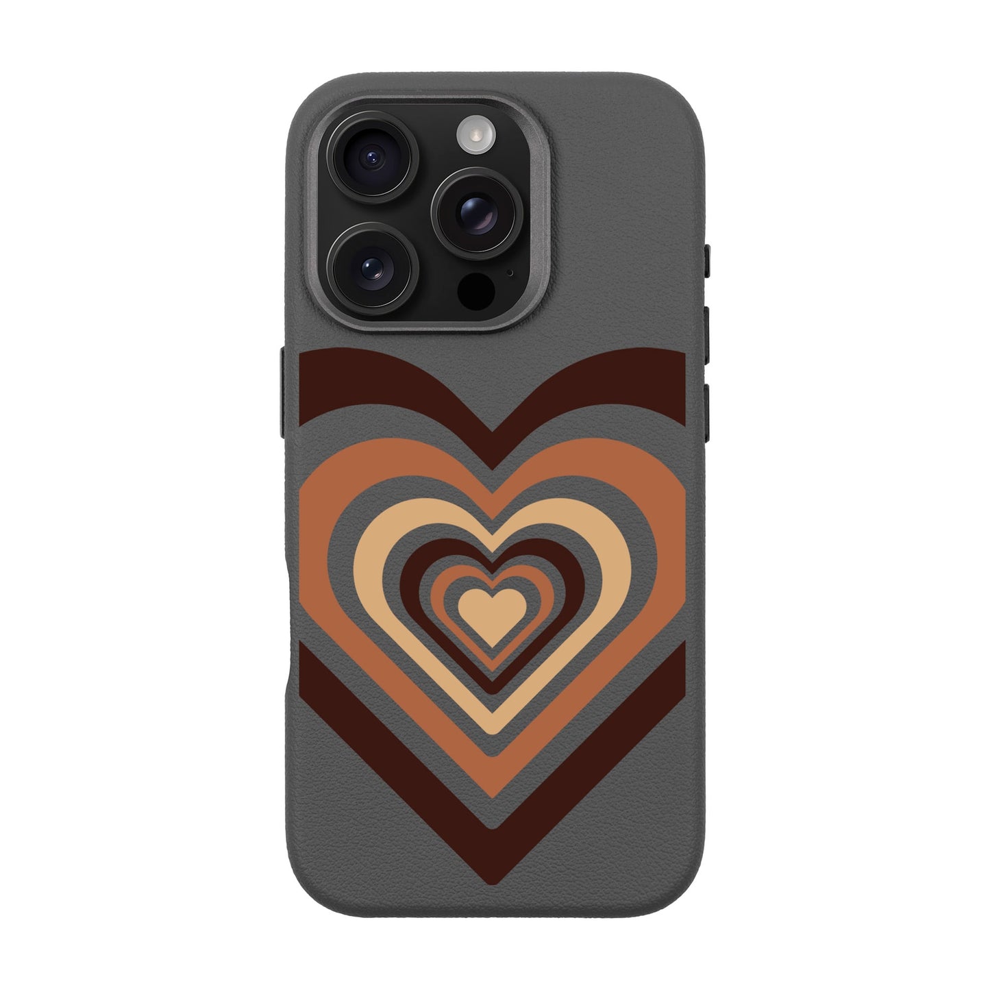HEART-iPhone 16 Pro Leather Premium Kılıf MagSafe Özellikli
