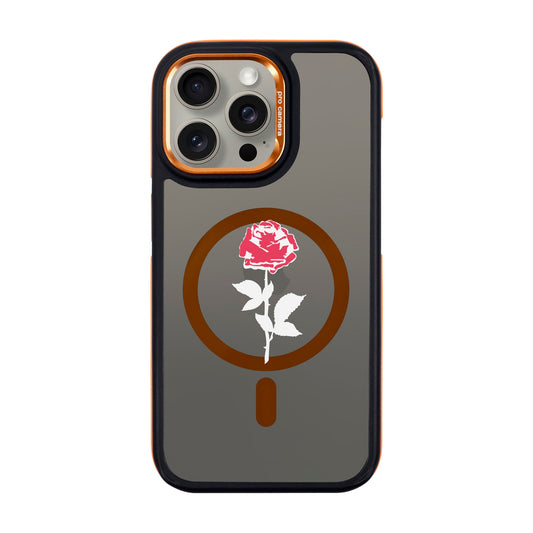 NATUREL ROSE-iPhone 15 Pro Max Dark Kılıf MagSafe Özellikli