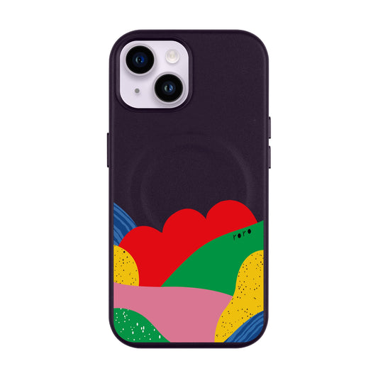 FLAG-Leather Kılıf MagSafe Özellikli - iPhone 13