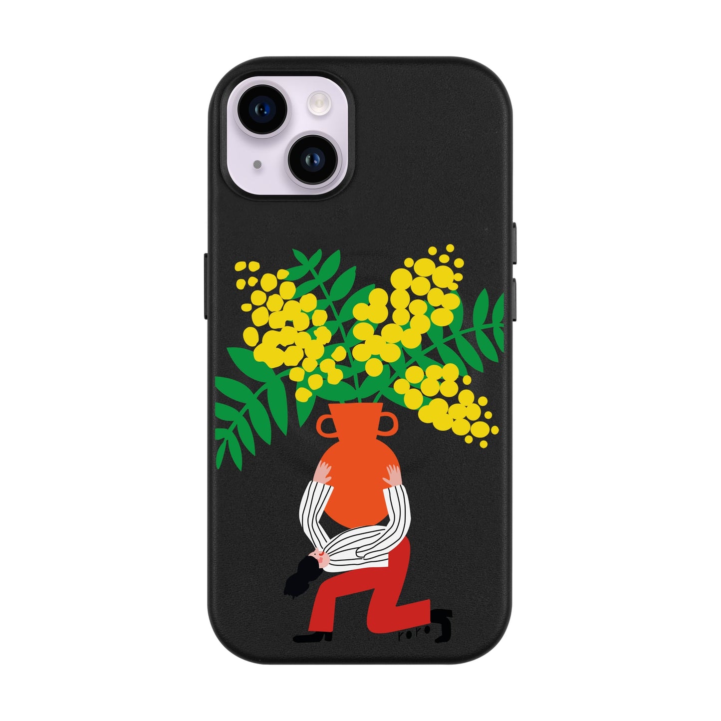 VASE-iPhone 14 Plus Leather Kılıf MagSafe Özellikli
